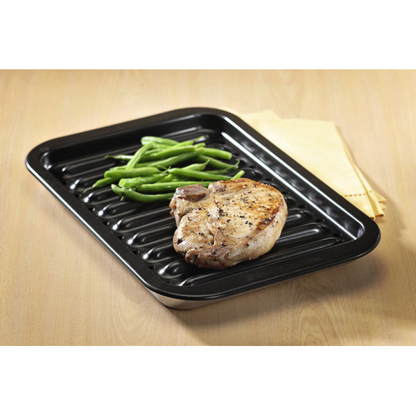 Nordic Ware 15" NonStick Aluminum Broiler Pan & Reviews Wayfair
